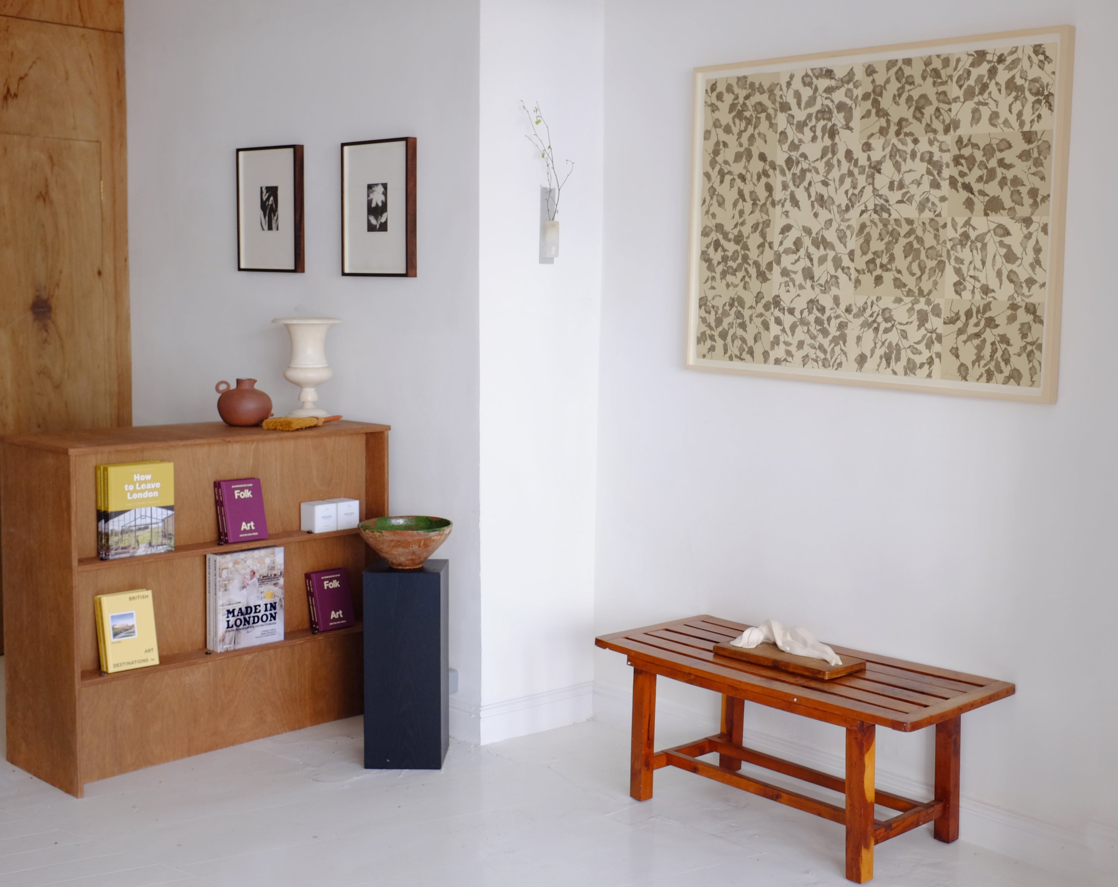 Original contemporary artwork by British artist Lucy Auge, based in Somerset, using sumi ink on British-made paper to depict observed moments in nature through a process-led practice rooted in heritage craft.