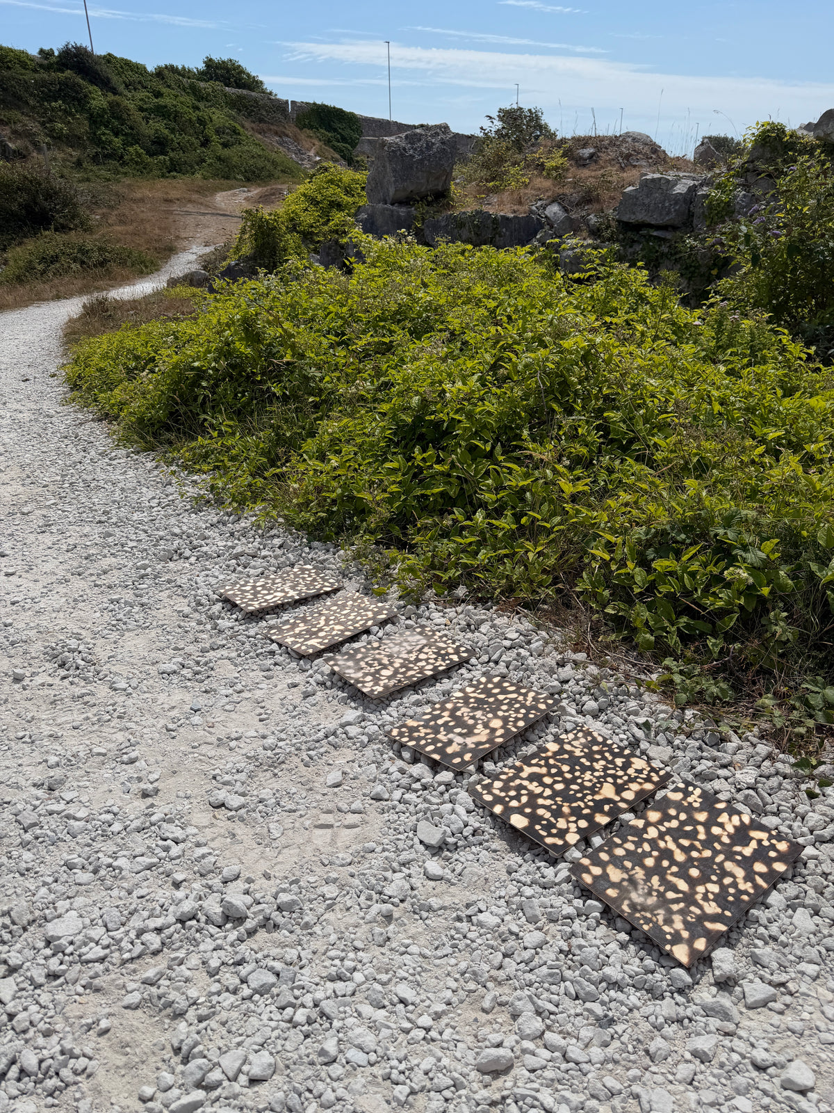 Raw & Weathered Portland Stone - Tout Quarry