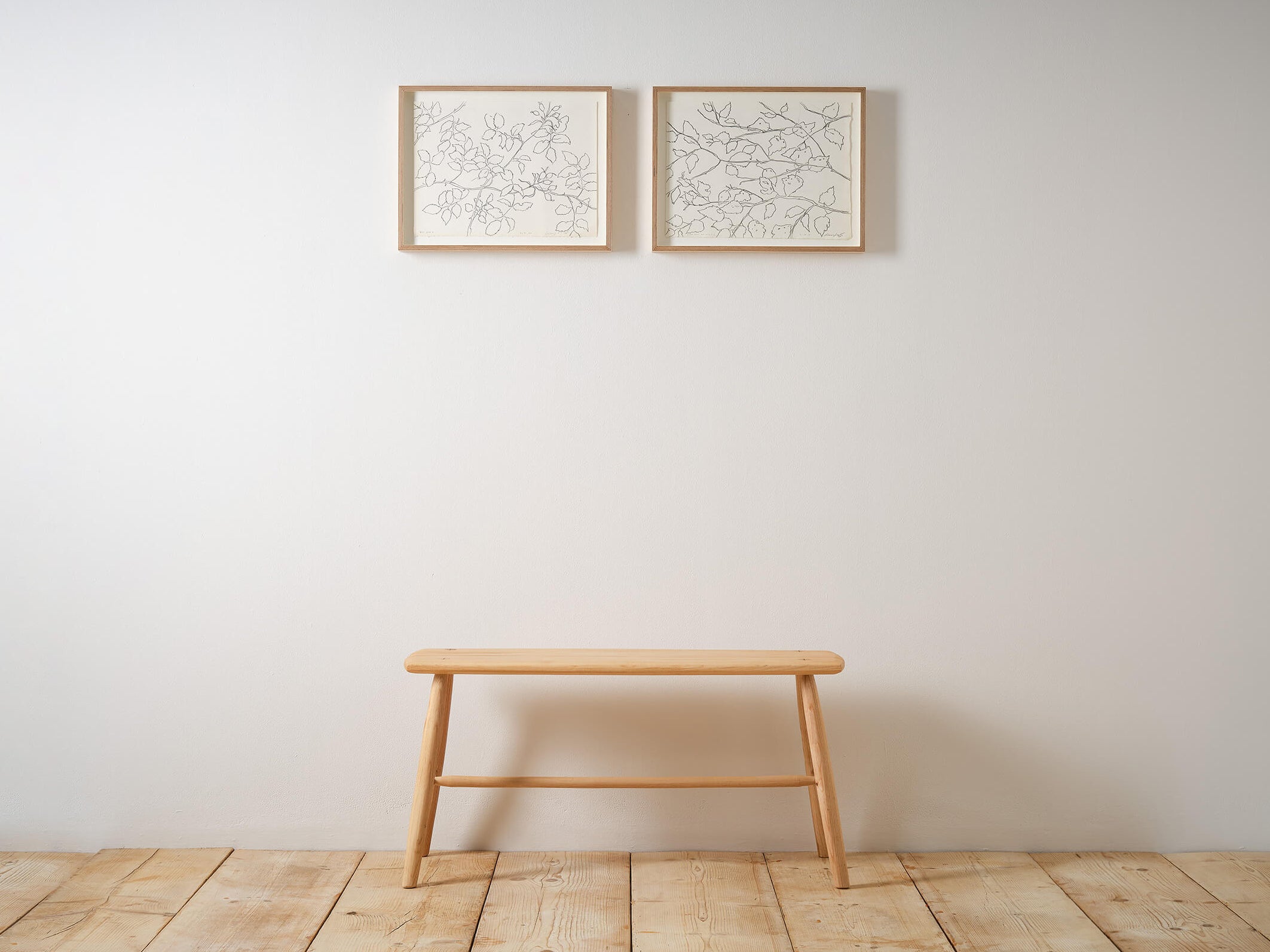 Contemporary Fine Art graphite artwork by Lucy Auge inspired by seasonal landscape observation